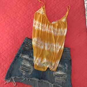 Tie dye tank